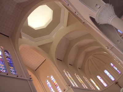 Parte interna da Catedral atual