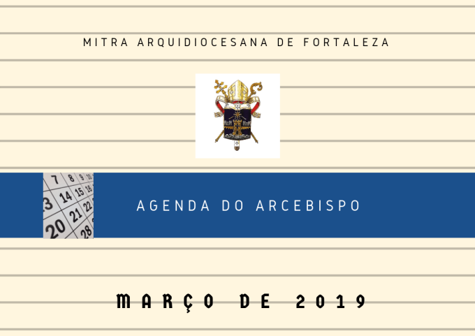 agenda do arcebispo