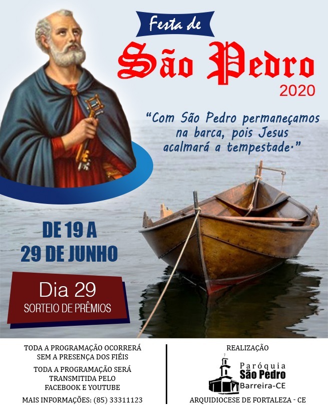 29 de Junho — Dia de São Pedro - Brasil Escola