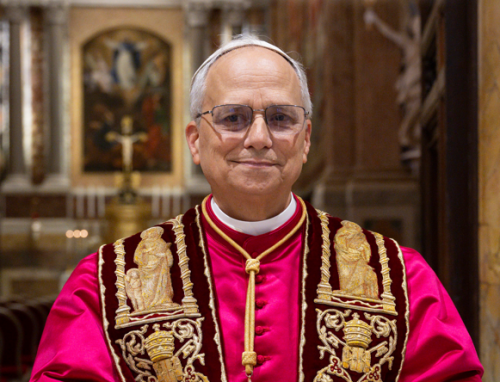 Foto do Papa Leão XIV