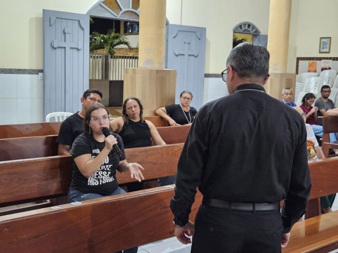 0c9db9e0 e3df 498d 8076 a6e911337a61 1 em Paróquia São Luís Gonzaga Pecém fortalece a fé com encontros de formação litúrgica e preparação dos festejos do padroeiro