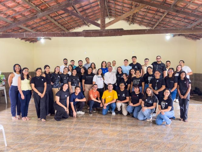 8157b3c2 70a2 4bf3 a88c 9acae7b3b337 em Paróquia São Luís Gonzaga, Pecém, realiza encontro de formação para agentes da Pascom paroquial