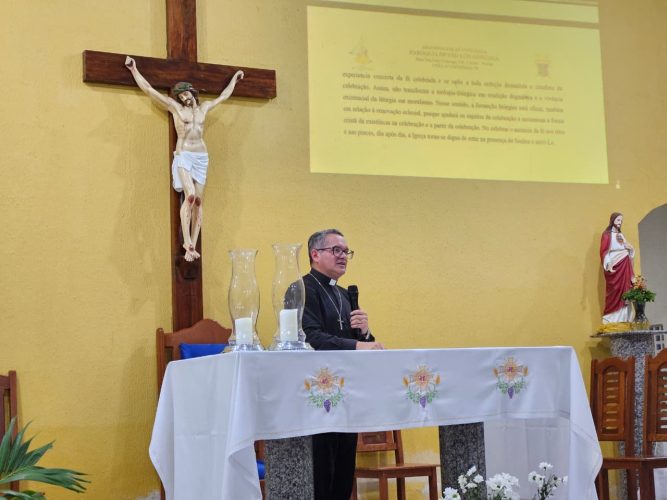 a725f274 5a3d 4307 928c a8ba35aa412c em Paróquia São Luís Gonzaga Pecém fortalece a fé com encontros de formação litúrgica e preparação dos festejos do padroeiro