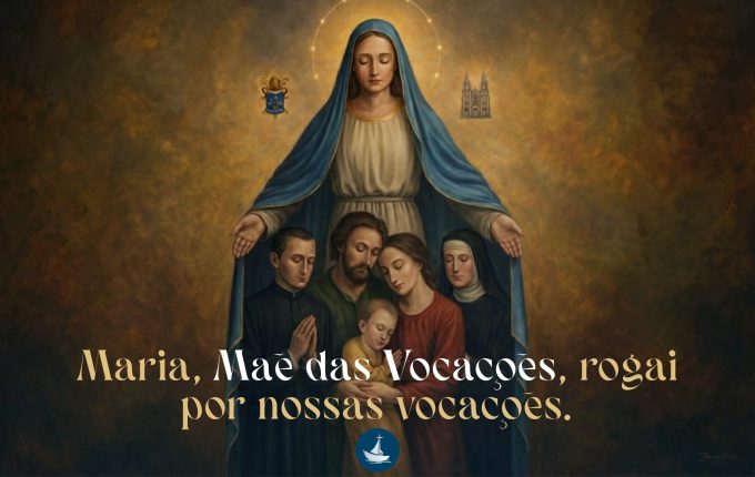 maria mae das vocacoes rogai por nossas vocacoes em SAV disponibiliza materiais da Oração Vocacional para download, impressão e encomendas