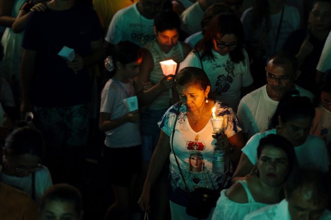 2026 05 13 procissaofatima 17 em Procissão de Nossa Senhora de Fátima reúne fiéis em caminhada de fé entre a Igreja do Carmo e a Igreja de Fátima