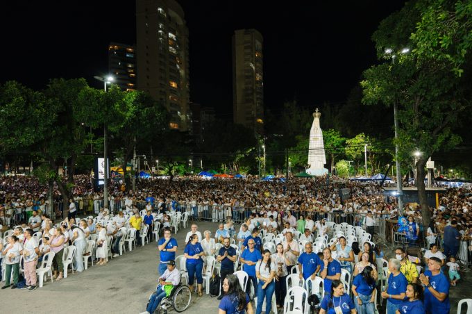 2026 05 13 procissaofatima 43 em Procissão de Nossa Senhora de Fátima reúne fiéis em caminhada de fé entre a Igreja do Carmo e a Igreja de Fátima