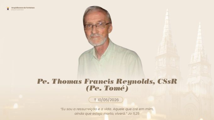 eae19149 61dd 4b42 9984 08b93057af09 em Nota de falecimento: Padre Thomas Francis Reynolds, CSsR