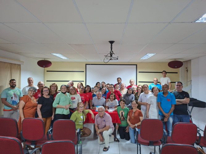 whatsapp image 2026 05 15 at 10.26.02 em Comissão para Sustentabilidade – Dízimo da Região São José realiza encontro de formação na Paróquia Cristo Rei
