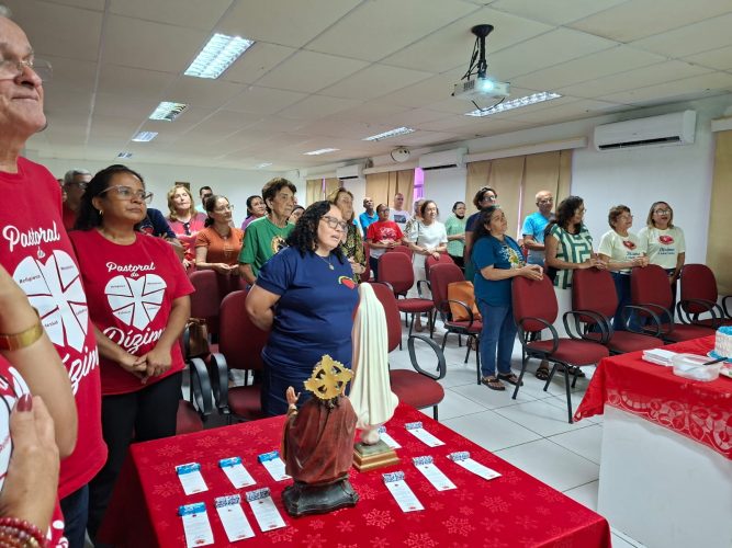 whatsapp image 2026 05 15 at 10.36.52 1 em Comissão para Sustentabilidade – Dízimo da Região São José realiza encontro de formação na Paróquia Cristo Rei