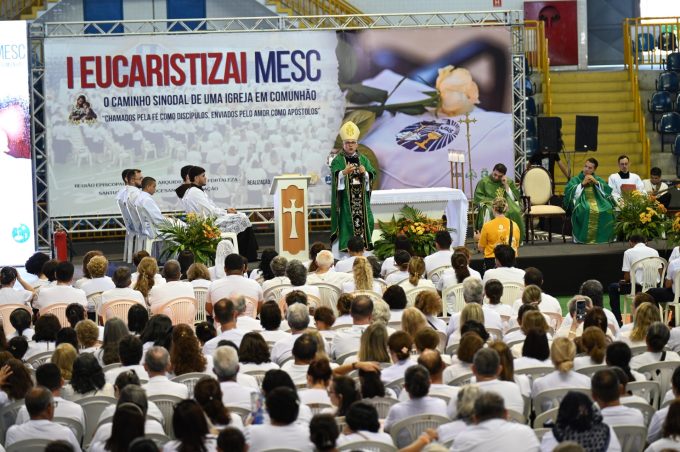 2b7a7f78 9053 45fb 8af2 f7392cdc8fcb em I Eucaristizai MESC reúne mais de mil ministros da Região Episcopal São José