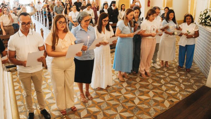dsc01856 1 1 em Colaboradores da Cúria Metropolitana de Fortaleza realizam Consagração Total a Jesus pelas mãos de Maria