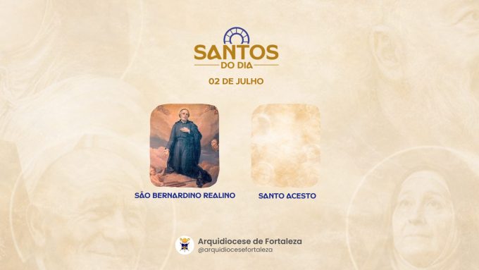 santos 02 073 em Santos do Dia (02/07): São Bernardino Realino e Santo Acesto