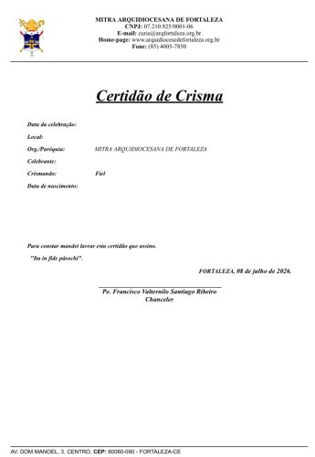 ad40cd28 1994 4ca7 a0e9 0b9ab1d44ee0 em Como solicitar a Certidão de Crisma: saiba quando ela é necessária e como fazer o pedido